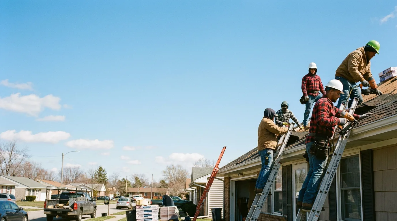 Roofing in Kincaid, IL near me